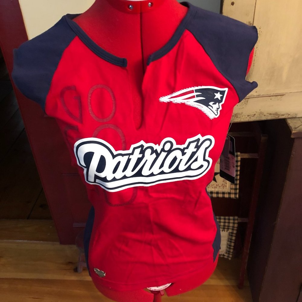 Womens Reebok Patriots Shirt, Size M